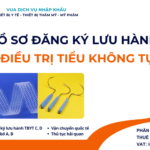 HỒ SƠ ĐĂNG KÝ LƯU HÀNH LƯỚI ĐIỀU TRỊ TIỂU KHÔNG TỰ CHỦ