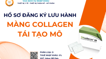 HỒ SƠ ĐĂNG KÝ LƯU HÀNH MÀNG COLLAGEN TÁI TẠO MÔ