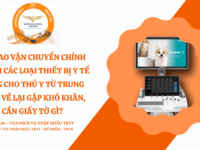 VẬN CHUYỂN CHÍNH NGẠCH HÀNG THÚ Y