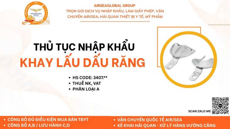 Quy trình & thủ tục nhập khẩu ghế nha khoa chi tiết từ A–Z (Cập nhật 2025)