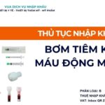 THỦ TỤC NHẬP KHẨU BƠM TIÊM KHÍ MÁU ĐỘNG MẠCH