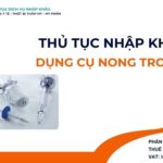 THỦ TỤC NHẬP KHẨU DỤNG CỤ NONG TROCAR