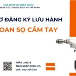 THỦ TỤC NHẬP KHẨU KHOAN SỌ CẦM TAY