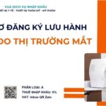 THỦ TỤC NHẬP KHẨU MÁY ĐO THỊ TRƯỜNG MẮT
