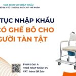 THỦ TỤC NHẬP KHẨU XE CÓ GHẾ BÔ CHO NGƯỜI TÀN TẬT