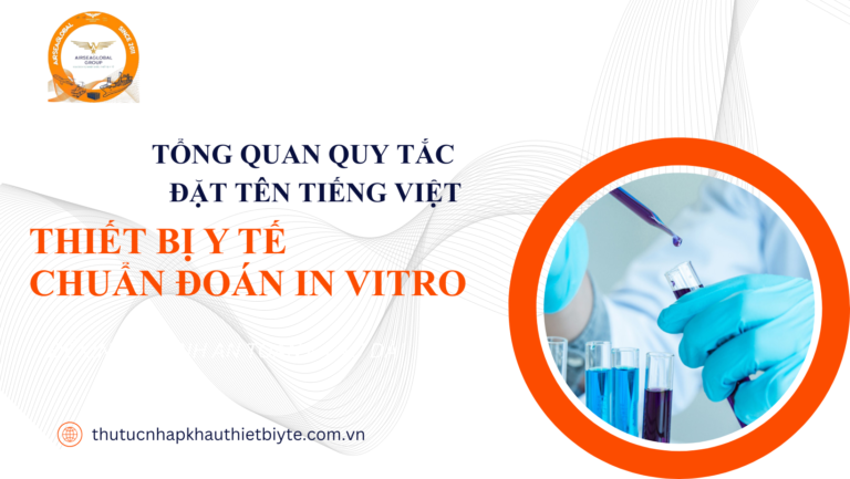 Đặt tên thiết bị y tế IVD theo Quyết định 2302/QĐ-BYT của Bộ Y tế