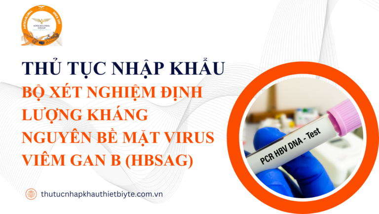 Bộ xét nghiệm định lượng kháng nguyên bề mặt virus viêm gan B HBsAg dùng trong xét nghiệm IVD.