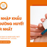 Thủ tục nhập khẩu que thử đường huyết