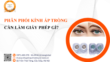 Công bố đủ điều kiện kinh doanh kính áp tròng theo quy định Bộ Y tế