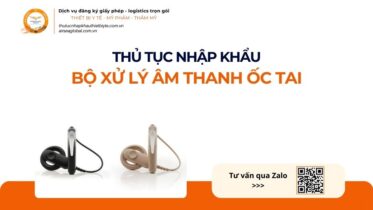 THỦ TỤC NHẬP KHẨU BỘ XỬ LÝ ÂM THANH ỐC TAI MỚI NHẤT 2026