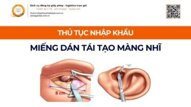THỦ TỤC NHẬP KHẨU MIẾNG DÁN TÁI TẠO MÀNG NHĨ MỚI NHẤT 2026