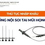 THỦ TỤC NHẬP KHẨU ỐNG NỘI SOI TAI MŨI HỌNG MỚI NHẤT 2026