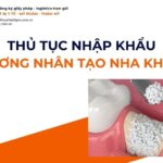 THỦ TỤC NHẬP KHẨU XƯƠNG NHÂN TẠO NHA KHOA MỚI NHẤT 2026