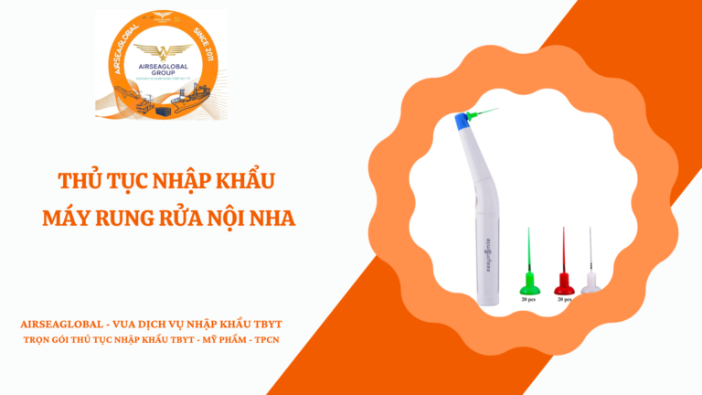 THỦ TỤC NHẬP KHẨU MÁY RUNG RỬA NỘI NHA