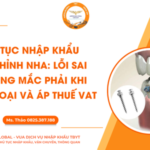 Thủ tục vít chỉnh nha