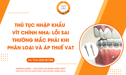 Thủ tục vít chỉnh nha