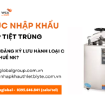 thủ tục nhập khẩu máy hấp tiệt trùng