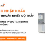 thủ tục nhập khẩu máy tiệt khuẩn nhiệt độ thấp mới nhất năm nay