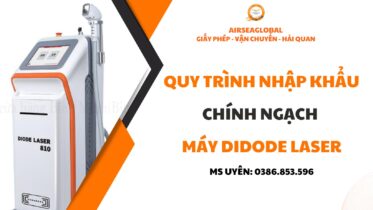 thủ tục nhập khẩu diode laser chính ngạch