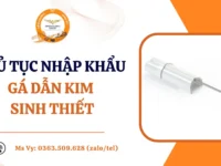 THỦ TỤC NHẬP KHẨU GÁ DẪN KIM SINH THIẾT