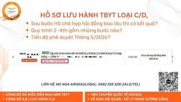 Hồ sơ Lưu hành TBYT