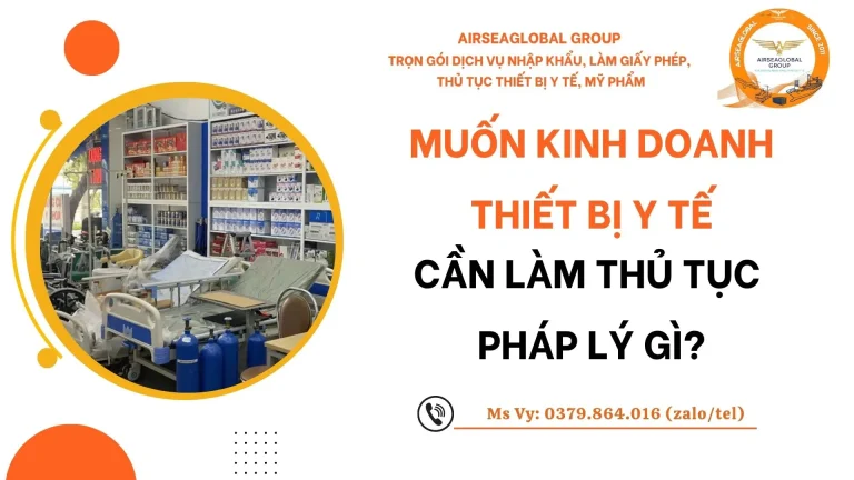 MUỐN KINH DOANH THIẾT BỊ Y TẾ CẦN LÀM THỦ TỤC PHÁP LÝ GÌ?