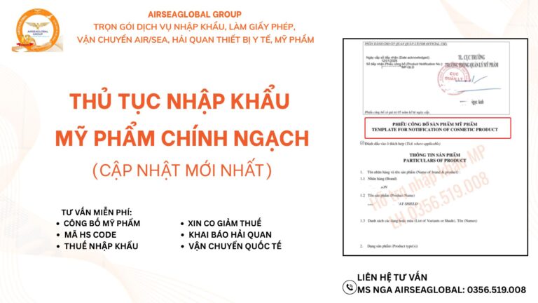 thu tuc nhap khau my pham