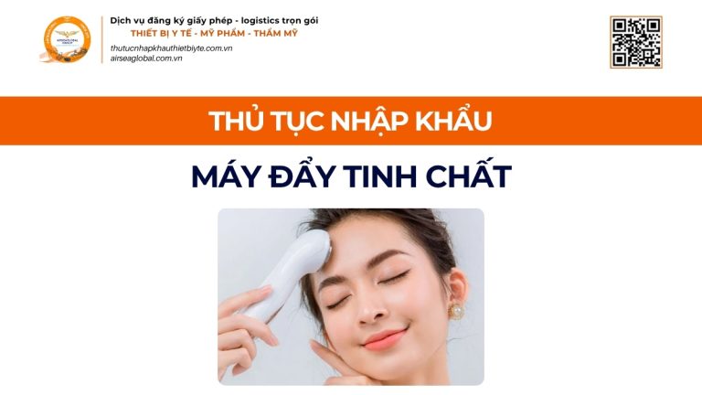 THỦ TỤC NHẬP KHẨU MÁY ĐẨY TINH CHẤT CHÍNH NGẠCH VỀ VIỆT NAM