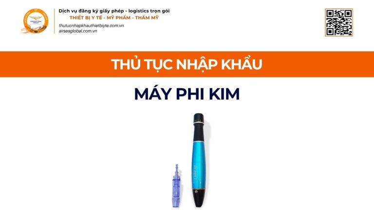 THỦ TỤC NHẬP KHẨU MÁY PHI KIM CHÍNH NGẠCH VỀ VIỆT NAM