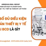 CONG BO DU DIEU KIEN MUA BAN THIET BI Y TE LOAI BCD LA GI