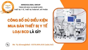 CONG BO DU DIEU KIEN MUA BAN THIET BI Y TE LOAI BCD LA GI