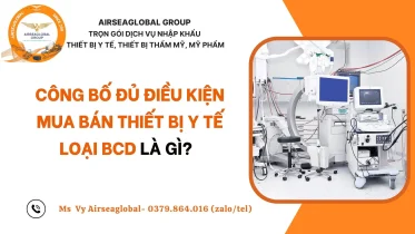 CONG BO DU DIEU KIEN MUA BAN THIET BI Y TE LOAI BCD LA GI