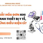 Điều kiện xuất hóa đơn khi kinh doanh TBYT loại BCD