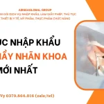 THU TUC NHAP KHAU DICH NHAY PHAU THUAT NHAN KHOA MOI NHAT