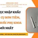 THU TUC NHAP KHAU DUNG CU BOM TIEM, DAT THUOC PHU KHOA MOI NHAT