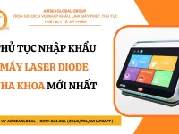 THU TUC NHAP KHAU MAY LASER DIODE NHA KHOA MOI NHAT