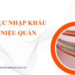THỦ TỤC NHẬP KHẨU STENT NIỆU QUẢN