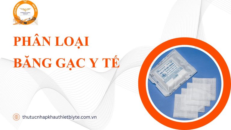 Quy trình phân loại băng gạc y tế tại Airseaglobal