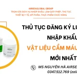 DANG KY LUU HANH VAT LIEU CAM MAU TU TIEU