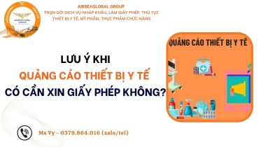 LUU Y KHI QUANG CAO THIET BI Y TE - CO CAN XIN GIAY PHEP KHONG
