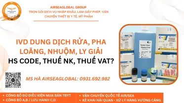 HS code, Thuế IVD