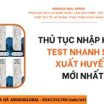 test nhanh sot xuat huyet