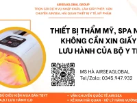 THÔNG QUAN HÀNG THẨM MỸ