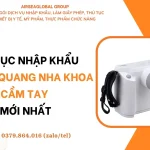 THU TUC NHAP KHAU MAY X-QUANG NHA KHOA CAM TAY MOI NHAT