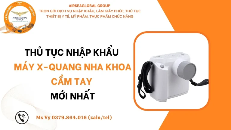 THU TUC NHAP KHAU MAY X-QUANG NHA KHOA CAM TAY MOI NHAT