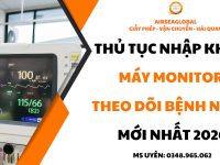 Thu tuc nhap khau monitor theo doi benh nhan