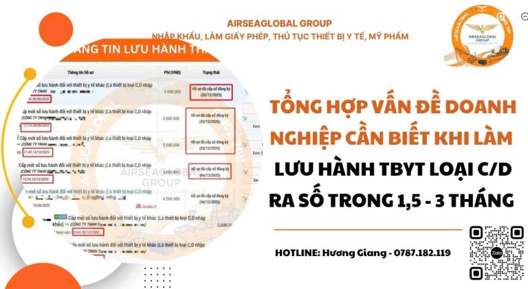 Tổng hợp vấn đề doanh nghiệp cần biết khi đăng ký lưu hành TBYT