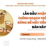 nhập khẩu chính ngạch tròng kính