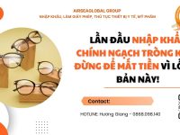 nhập khẩu chính ngạch tròng kính