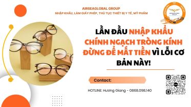 nhập khẩu chính ngạch tròng kính
